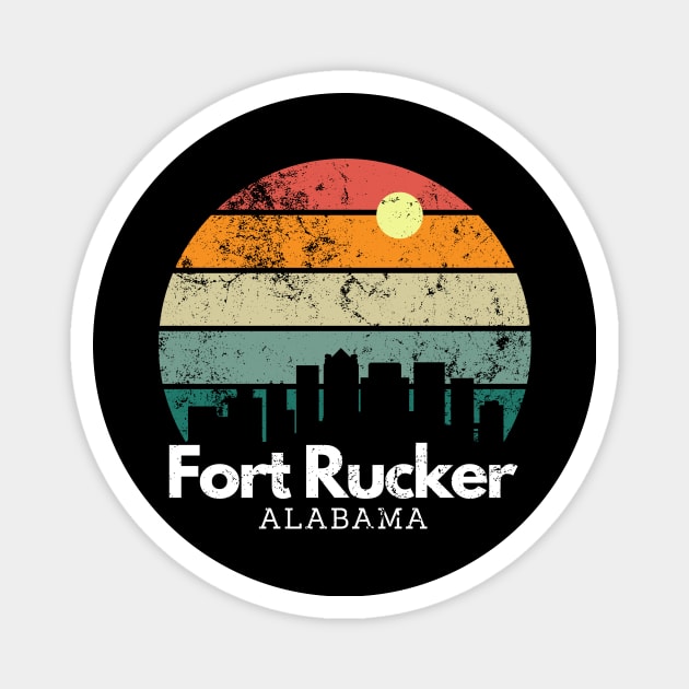 Fort Rucker, Alabama Magnet by Dear Military Spouse 